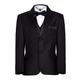 Waniwarehouse Boys Black Tuxedo, Boys Dinner Suit, Prom Suit, Boys Black Suits, 1 Years - 15 Years (12 Years)