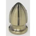 Urbanest Wilton Lamp Finial Metal in Gray | 1.25 H x 0.75 W x 0.75 D in | Wayfair finial-1103886