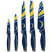 Los Angeles Chargers The Sports Vault 5-Piece Kitchen Knife Set