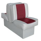 Wise 8WD707P-1-661 Deluxe Lounge Seat (Grey/Red) screenshot. Boats, Kayaks & Boating Equipment directory of Sports Equipment & Outdoor Gear.