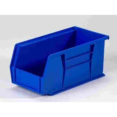 Quantum Storage Bin 10-7/8 " L, I.D.:10-1/4 " Lx4-3/8 " Wx4-3/4 " H Blue Carded