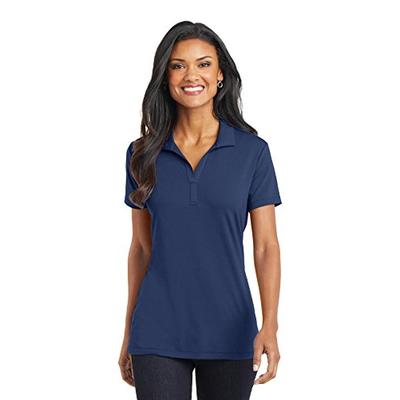 Port Authority Women's Cotton Touch Performance Polo_Estate Blue_X-Large