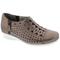 Drew Shoe Merlin Women's Therapeutic Diabetic Extra Depth Shoe: Taupe/Dusty Leather 9.5 Medium (B) Z