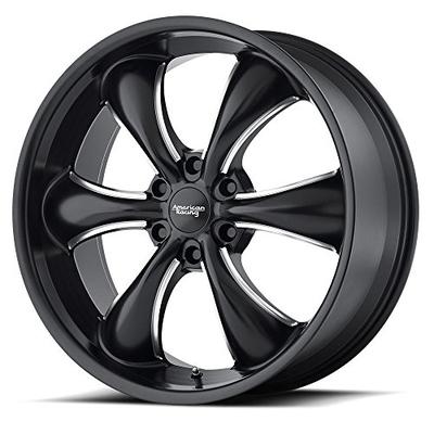 American Racing AR914 Satin Black Wheel with Milled Finish (20x8.5/6x135, +30mm Offset)