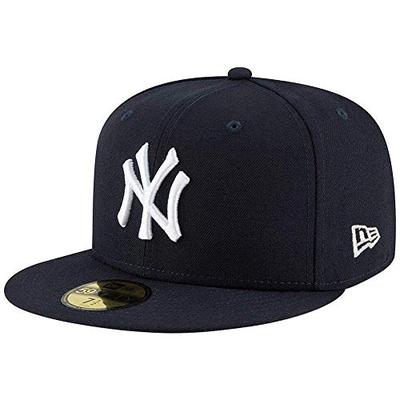 New Era Mens New York Yankees MLB Authentic Collection 59FIFTY Cap, Size 8