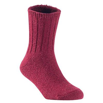 Lovely Annie Children 6 Pairs Wool Tube Socks Solid 2Y-4Y(Wine)