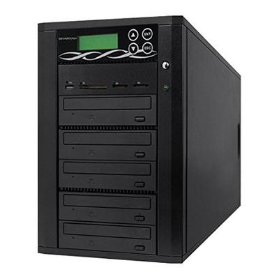 Spartan Media Mirror Flash Memory to Disc Duplicator with 1-4 DVD/CD Burners (with MS, CF, SD, USB S