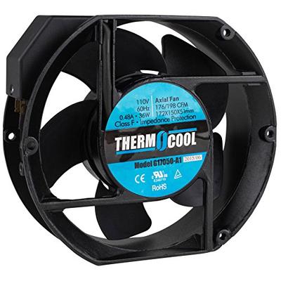 Thermocool Axial Cooling Fan 110V 176CFM 6.77" X 5.9" Truncated