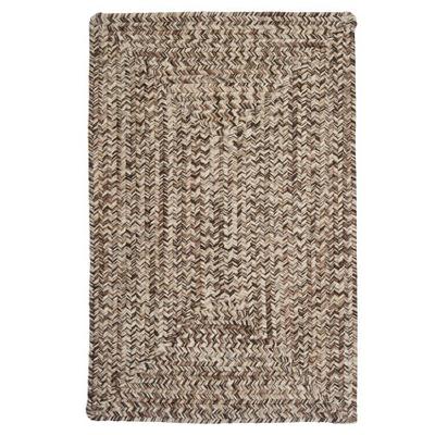 Corsica Rectangle Area Rug, 7 by 9-Feet, Weathered Brown