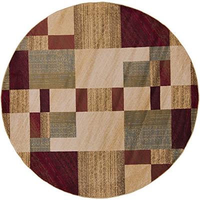 Remington Caramel Modern Area Rug 8' Round