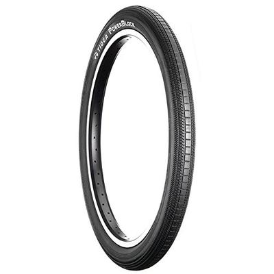 Tioga PowerBlock Tire-20" x 2.1 (ISO 406) Wire Bead, Black