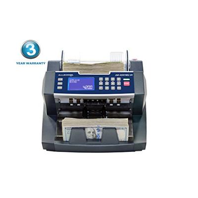 AccuBANKER AB4200MGUV Bank Grade Money Counter Machine 300 Bills Hopper Capacity Variable Counting S