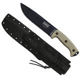 ESEE Authentic JUNGLAS-II Survival Knife, Sheath w/Clip Plate screenshot. Hunting & Archery Equipment directory of Sports Equipment & Outdoor Gear.