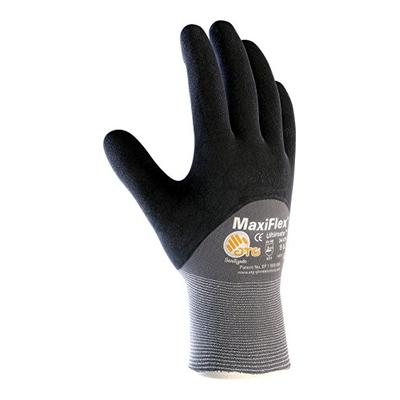 MaxiFlex Ultimate 34-875/XL Seamless Knit Nylon/Lycra Glove with Nitrile Coated Micro-Foam Grip on P