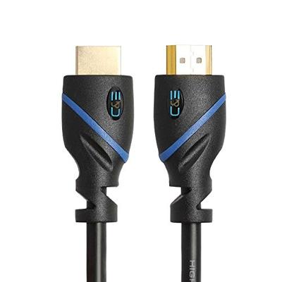 C&E 5 Pack, High Speed HDMI Cable Supports Ethernet, 3D and Audio Return [Newest Standard] 3 Feet, C