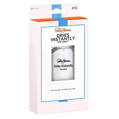 Sally Hansen Dries Instantly Top Coat 0.45 Ounce (13.3ml) (6 Pack)