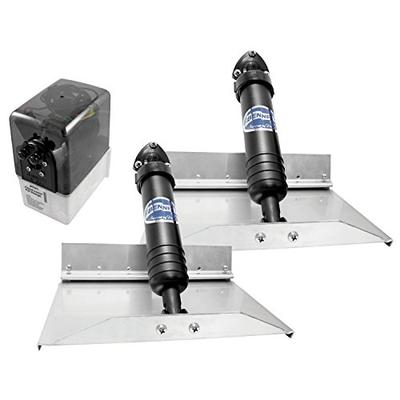 Bennett Marine 3004.0288 129 Hydraulic Trim Tab Set without Controls - 12" x 9"