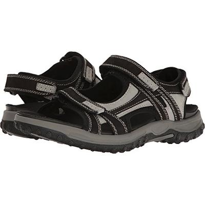 Drew Shoe Men's Warren Gray Casual Sandals 16 (6E)