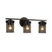 Justice Design Group Wire Mesh 22 Inch 3 Light Bath Vanity Light - MSH-8453-10-DBRZ