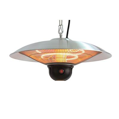 Ener-G+ HEA-21522MI-S Infrared Indoor/Outdoor Ceiling Electric Heater with LED Light and Remote Cont