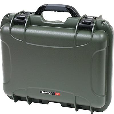 Nanuk 920 Waterproof Hard Case with Padded Dividers - Olive