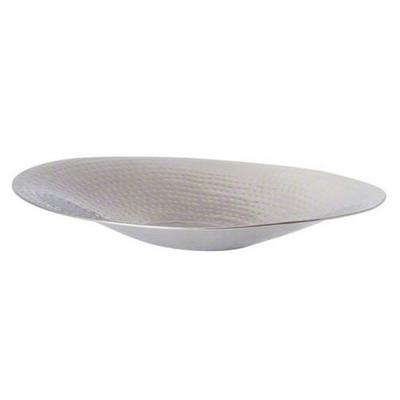 American Metalcraft (HMOV1418) 18" Oval Hammered Stainless Steel Bowl