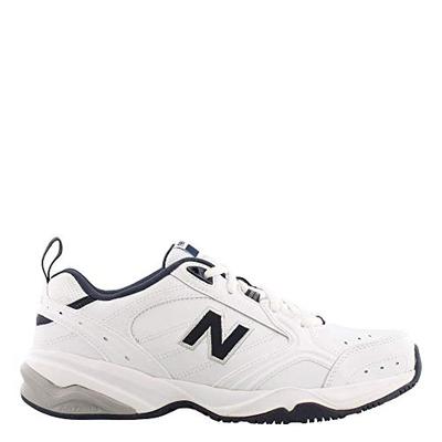 New Balance Men's MX624v2 Casual Comfort Training Shoe, White/Navy, 14 2E US