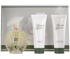 Aubusson Histoire D'amour 3 Piece Set (3.4 Ounce Eau de Toilette Spray Plus Body Lotion Plus Shower