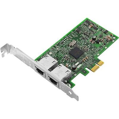 Lenovo ThinkSystem NetXtreme PCIe 1Gb 2-Port RJ45 Ethernet Adapter by Broadcom - PCI Express 2.0 x1-