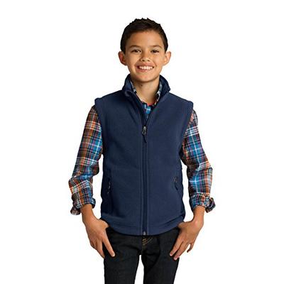 Port Authority Youth Value Fleece Vest. Y219 True Navy M