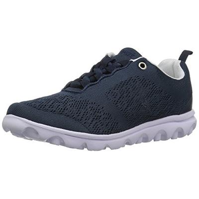 Propet Women's TravelActiv Walking Shoe, Navy, 8 W US