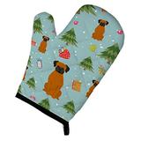 Caroline's Treasures BB4775OVMT Christmas Fawn Boxer Oven Mitt, Large, multicolor screenshot. Outdoor Cooking directory of Home & Garden.
