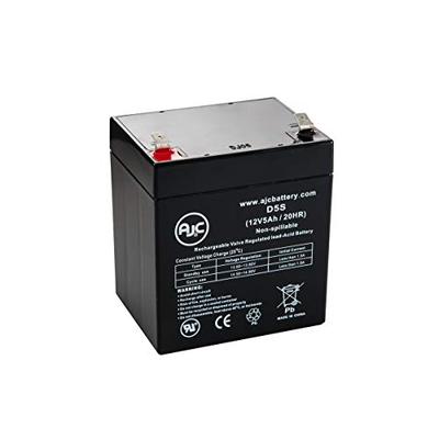 Suncast PW100 12V 5Ah Lawn and Garden Battery - This is an AJC Brand Replacement