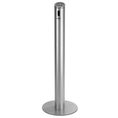Smokers' Outpost Smoke Stand Cigarette Receptacle Color: Silver