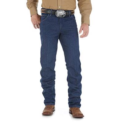 Wrangler Men's Premium Performance Cowboy Cut Regular Fit Jean, Prewashed, 40W x 30L