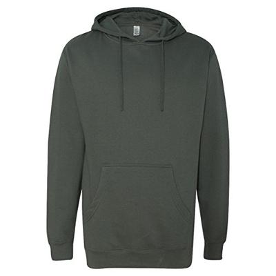 ITC Mens Midweight Hooded Sweatshirt (SS4500) -CHARCOAL -2XL