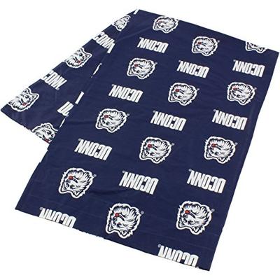 College Covers Connecticut Huskies Pillowcase Only - Body Pillow 20" x 60" Blue
