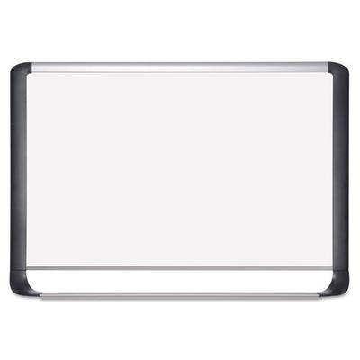 MasterVision 4 x 6 Inches Magnetic Gold Ultra Dry Erase Board, Aluminum/Black (MVI270201)