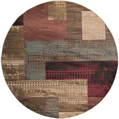 Osborne Multi-Colored Modern Area Rug 8' Round