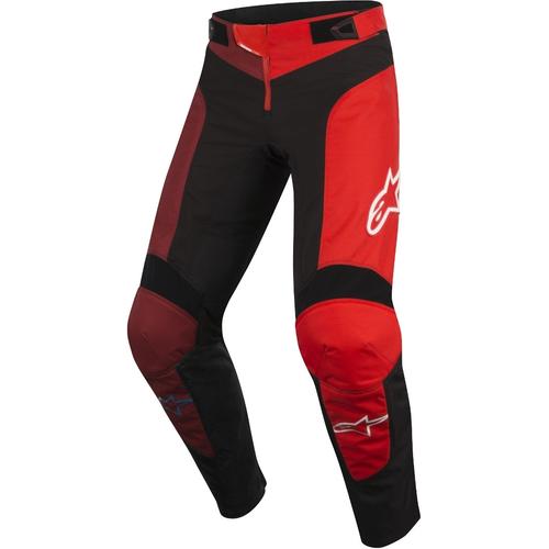 Alpinestars Vector Jugend Fahrradhose, schwarz-rot, Größe XL