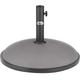 CHRISTOW Garden Parasol Base 25kg, Round Patio Umbrella Weight, Outdoor Sun Shade Canopy Stand Holder, Heavy Duty Compound Concrete