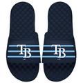 Tampa Bay Rays ISlide MLB Stripe Slide Sandals - Navy