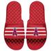 Los Angeles Angels ISlide Youth MLB Stripe Slide Sandals - Red