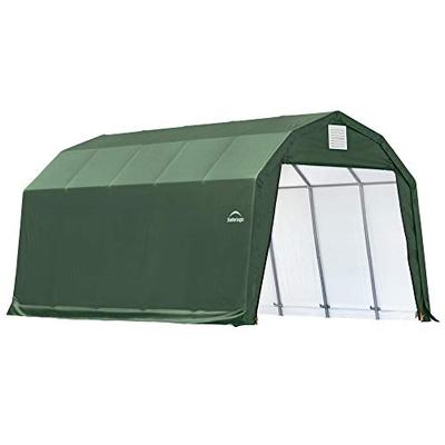 ShelterLogic 90254 Green 12'x28'x11' Barn Shelter