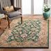 Green/White 60 x 0.63 in Indoor Area Rug - Darby Home Co Tressler Oriental Tufted Area Rug Wool | 60 W x 0.63 D in | Wayfair