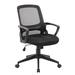 Boss Office Products B6456-BK Chairs Task Seating Black