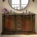 Alcott Hill® Ramsel 60" Double Bathroom Vanity Set Wood/Stone in Brown/Gray | 36 H x 60 W x 22 D in | Wayfair 90D862B554C64929822330518C19B70E