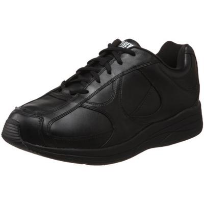 Drew Shoe Men's Surge, Black Leather, 12.5 W US