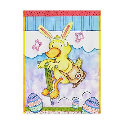 Bunny Hop by Valarie Wade, 35x47-Inch