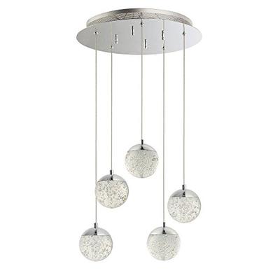 ET2 Lighting E24264-91PC Orb Ii Multi-Light Pendant Polished Chrome